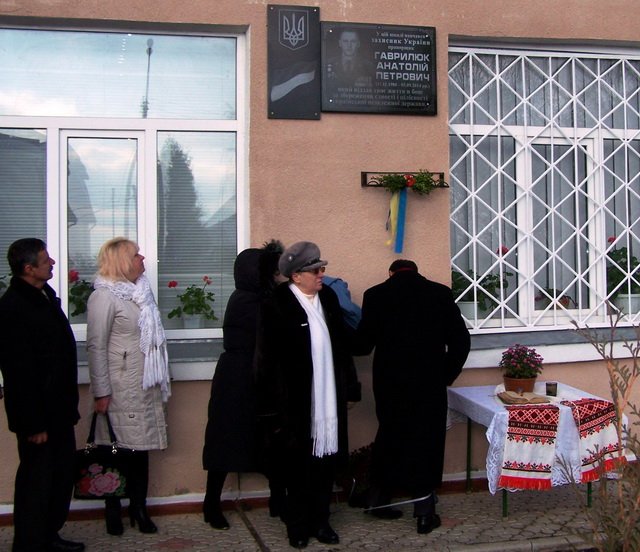 На честь загиблих у боях