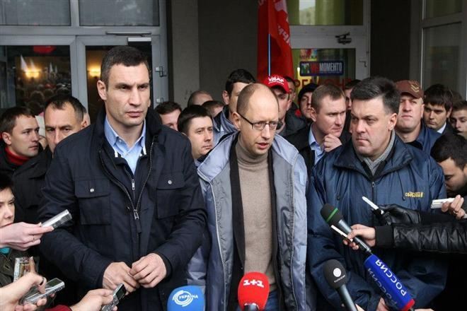 Протесты в Украине