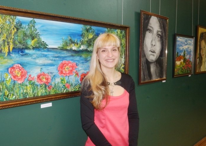 Тетяна Павлюк презентувала у галереї Арт-Пласт першу персональну виставку