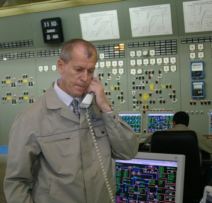 Начальник зміни станції Віталій Балцун