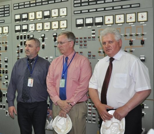 Благодарность представителей Комиссии ядерного регулирования США