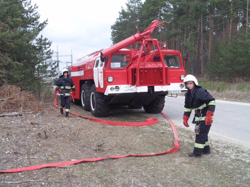 У лiсi краще тренуватись…