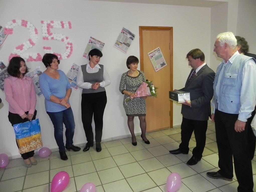 Нетiшинськi вiсницi вiдзначили чвертьвiковий ювiлей