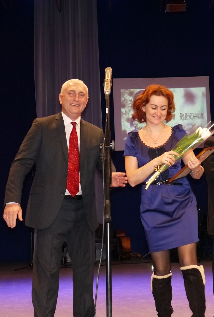 Відзначили жіночий день  вітаннями і вінком пісень