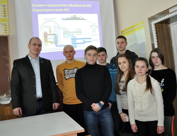 Знання про АЕС – з шкільної парти
