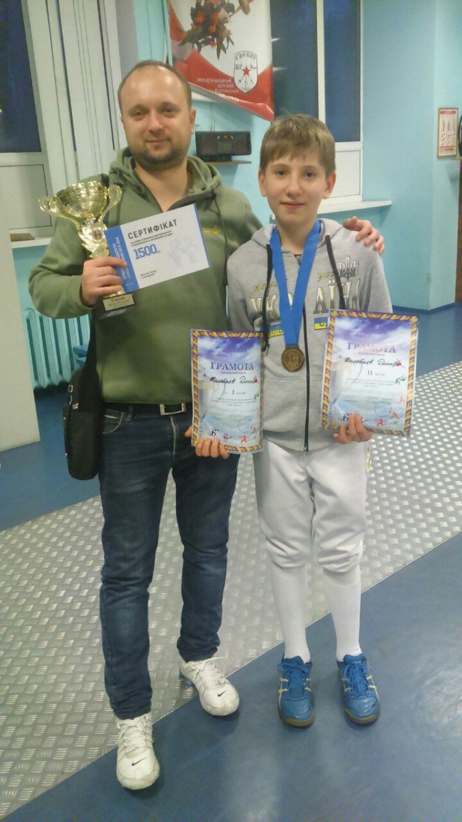 Юні шаблісти Нетішина