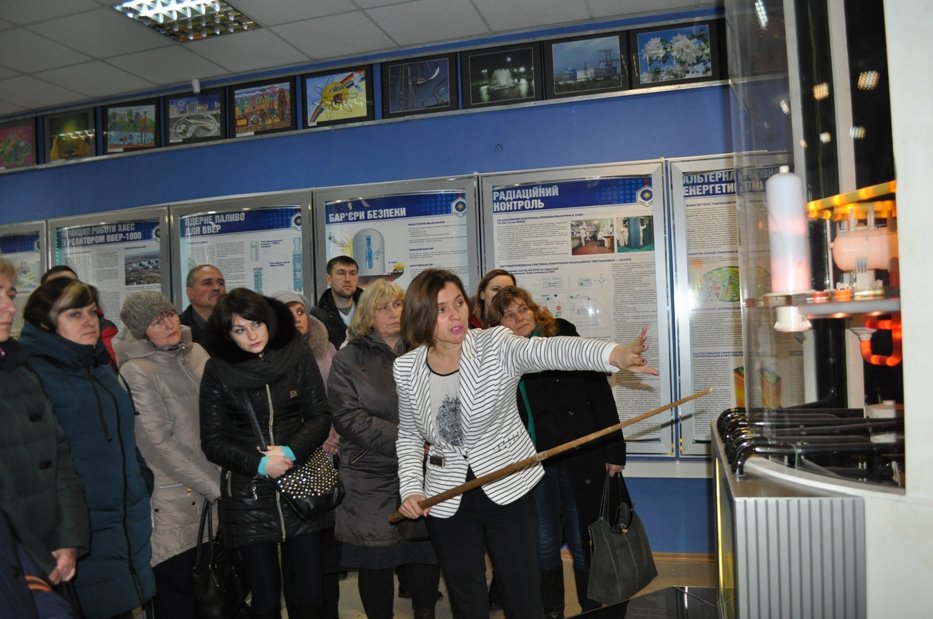 У розпал новорічно-різдвяних свят енергопідпри­єм­ство приймало освітян Здолбунова