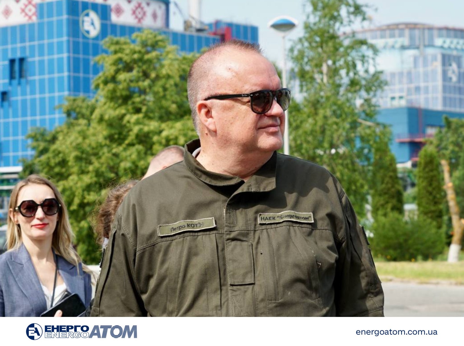 Петро Котін: Вдячний атомникам за працю та підтримку Сил оборони України