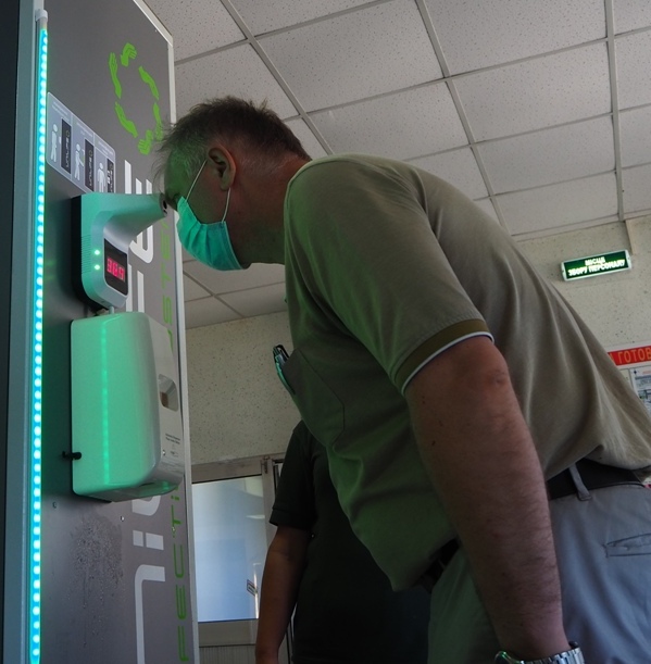 Введено у дію дезінфікуючі тунелі