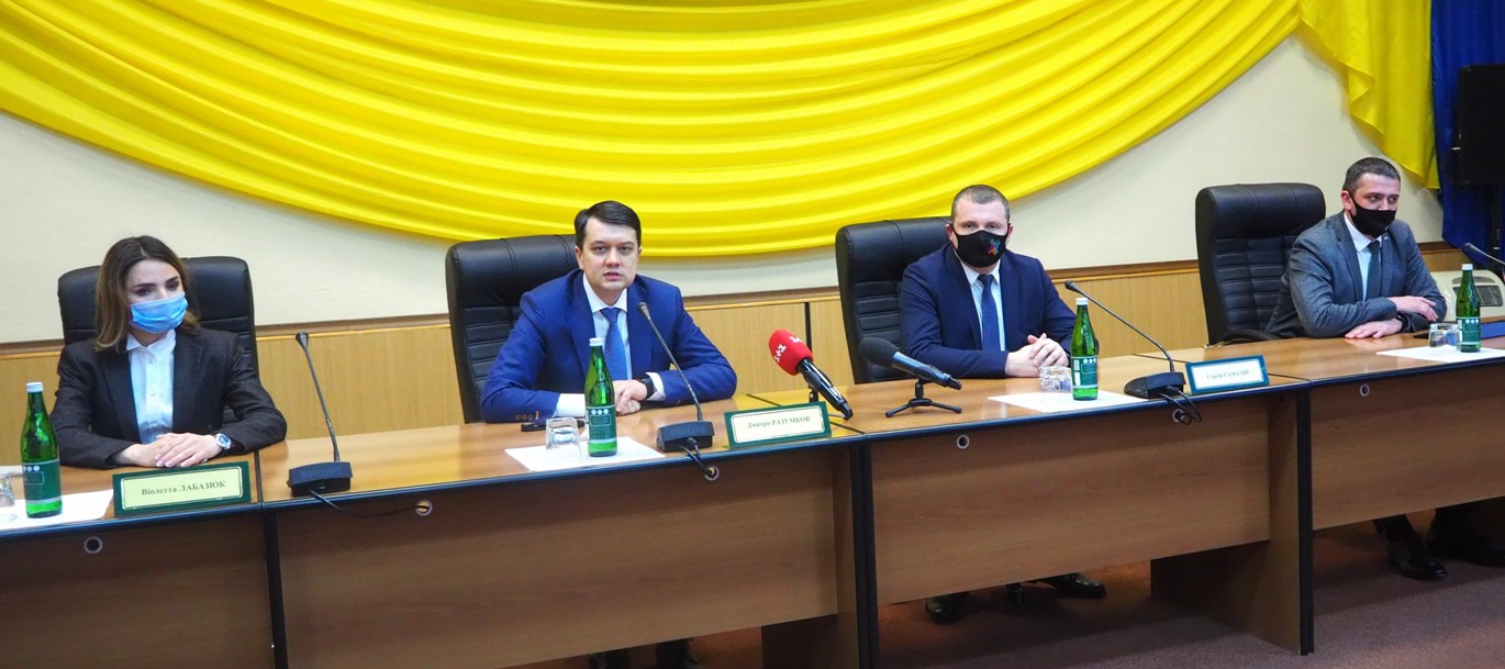 Голова Верховної Ради України Дмитро Разумков відвідав Хмельницьку АЕС