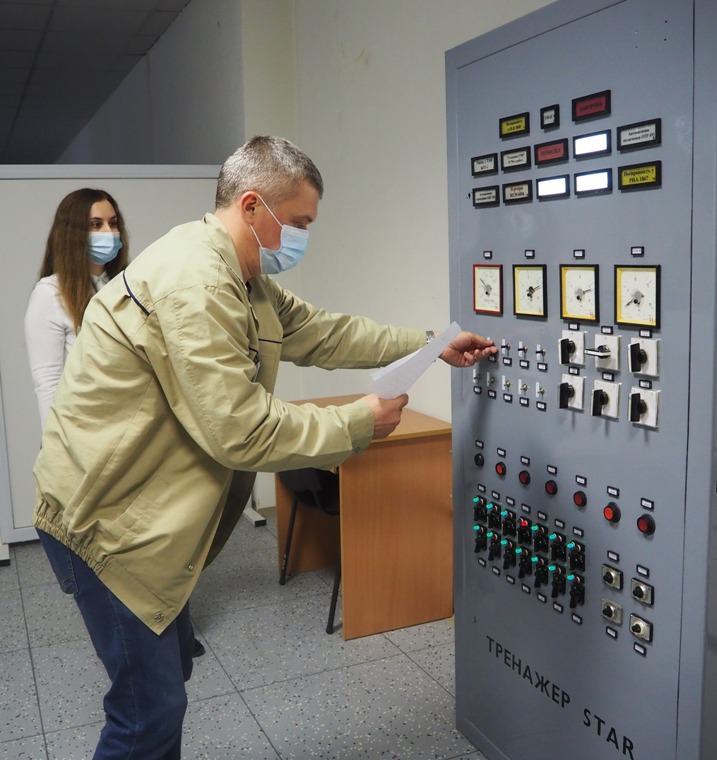 Новий тренажер із грифом «зроблено на ХАЕС»