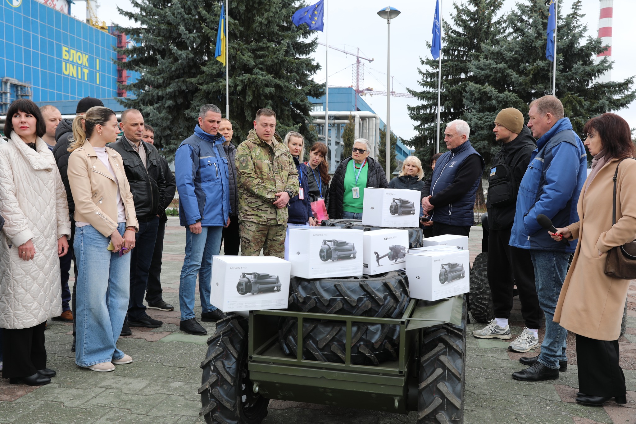ХАЕС ПЕРЕДАЛА ДОПОМОГУ ВІЙСЬКОВИМ