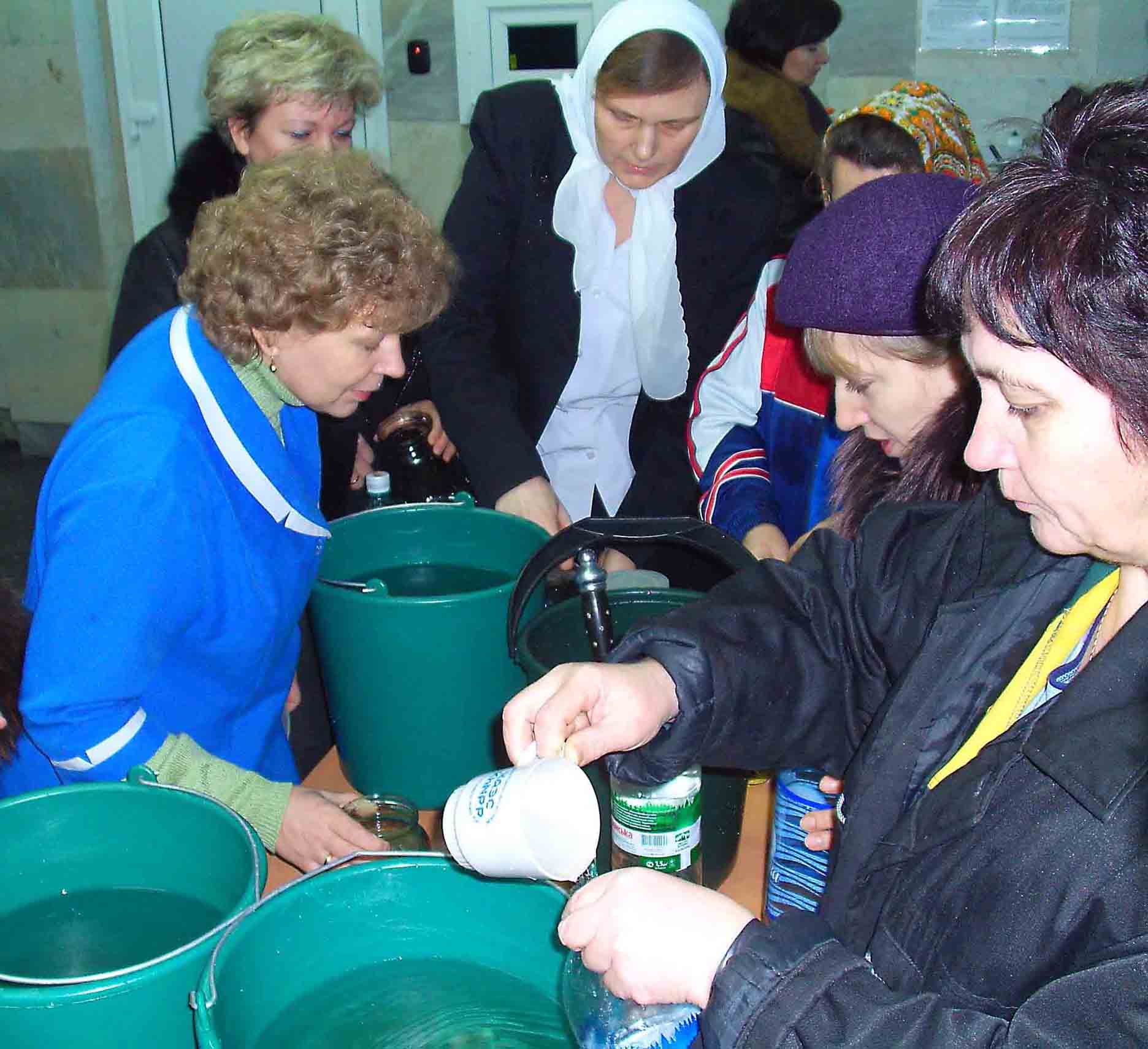Водохреща на ХАЕС
