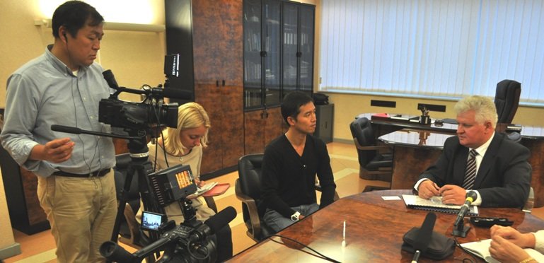 Хмельницьку АЕС відвідали представники японської телекомпанії