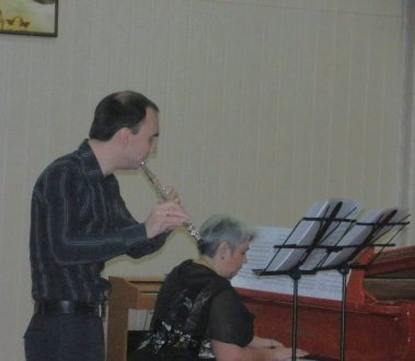 На рідній сцені Денис Смірнов